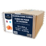 Dom International Frozen Salmon Poke Cubes